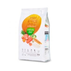 Natura Diet Adulto Mini Fish & Rice - Pienso Super Premium para Perro