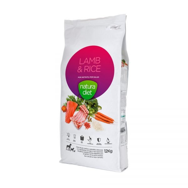 Natura Diet Adulto Lamb & Rice - Pienso Super Premium para Perro