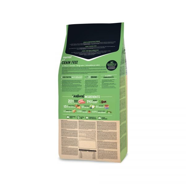 Ownat Just Adulto Light Grain Free 14 kg - Pienso Super Premium para Perro