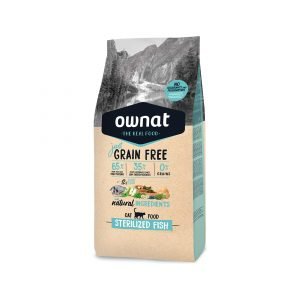 Ownat Just Adulto Sterilized Fish Grain Free - Pienso Super Premium para Gato