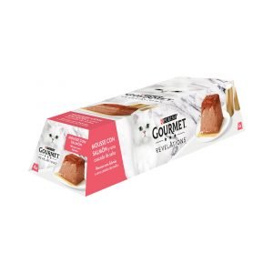 Purina Gourmet Revelations Mousse con Salmón - Comida Húmeda para Gato