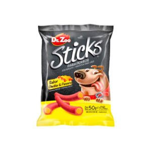 Dr. Zoo Sticks de Cheddar y Panceta- Snack para Perro