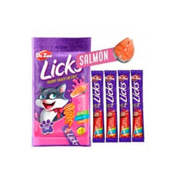 7798182083920_licks salmon snack líquido gato Licks de Salmón - Snack para Gato