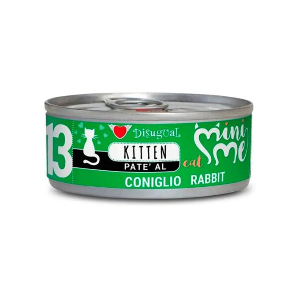Disugual Mini-Me Kitten Conejo - Comida Húmeda para Gatito