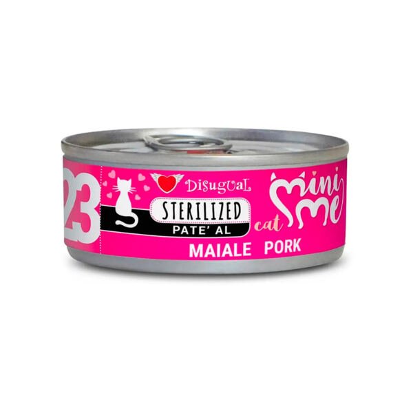 Disugual Mini-Me Cerdo Sterilized - Comida Húmeda para Gato