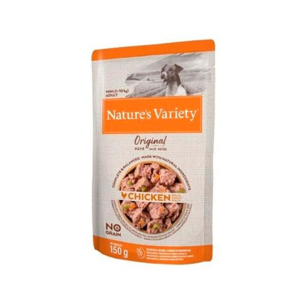 8410650232164_nature-s-variety-original-mini-chicken-150-gr Nature`s Variety Original Adult Mini Pollo Paté - Comida Húmeda para Perro