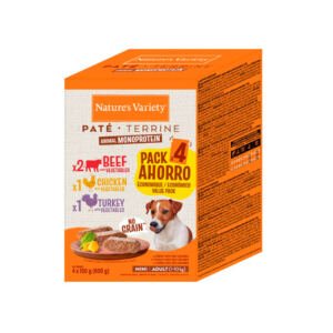 8410650278070_Nature`s Variety Original Adult Mini Multipack Paté 150 Gr x 4 (600 Gr) para Perro Nature`s Variety Original Adult Mini Multipack Paté - Comida Húmeda para Perro