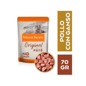 Nature`s Variety Original Adult Pollo y Ganso Paté - Comida Húmeda para Gato