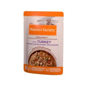 Nature's Variety Bocaditos de Pavo en Salsa - Comida Húmeda para Gato
