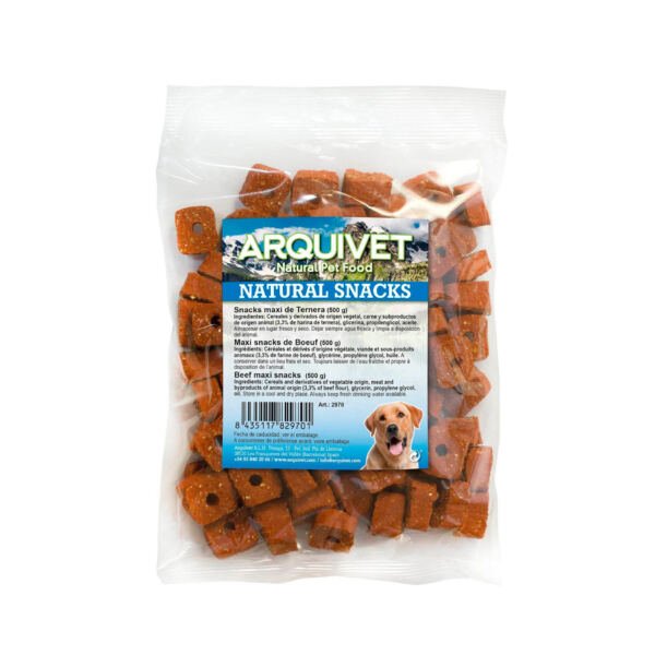Arquivet Snack semi-húmedo Maxi de Ternera - Snack para Perro