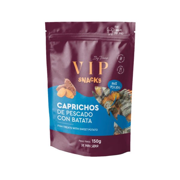 8436624460210_VIP Caprichos de Pescado con Batata – Snack para Perro VIP Caprichos de Pescado con Batata - Snack para Perro