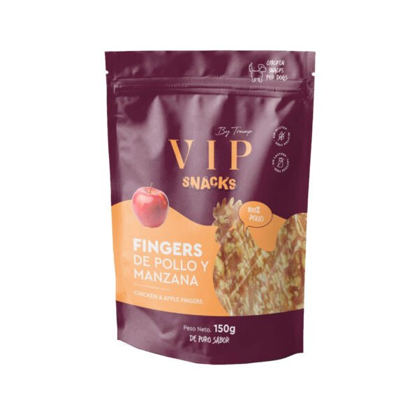 VIP Fingers de Pollo y Manzana - Snack para Perro