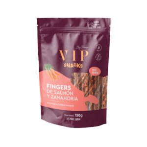 VIP Fingers de Salmón y Zanahoria - Snack para Perro