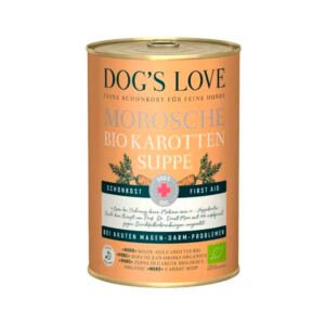 Dog's Love Dog Sopa Bio de Zanahoria - Comida Húmeda para Perro