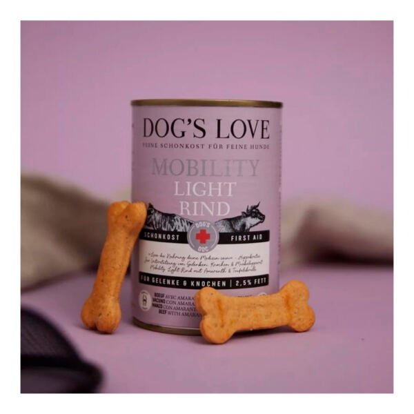 Dog's Love Dog Light Mobility de Ternera - Comida Húmeda para Perro