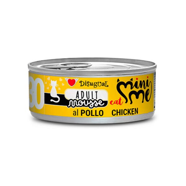 Disugual Mini-Me Mousse Pollo - Comida Húmeda para Gato