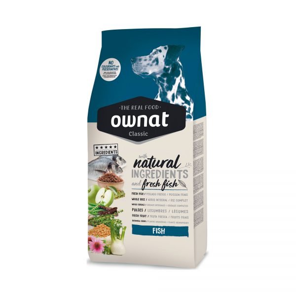 Ownat Classic Adulto Fish 20 kg - Pienso Premium para Perro