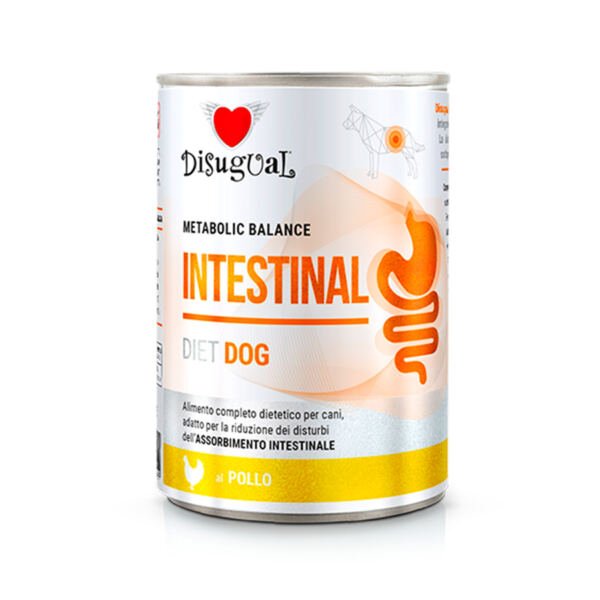 Disugual Diet Dog Intestinal de Pollo - Comida Húmeda para Perro