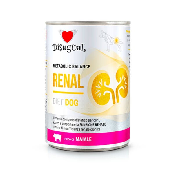 Disugual Diet Dog Renal de Cerdo – Comida Húmeda para Perro