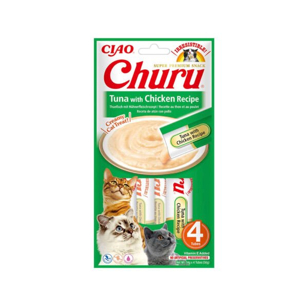 Churu Atún con Pollo – Snack para Gato