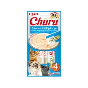 Churu Atún con Vieira – Snack para Gato
