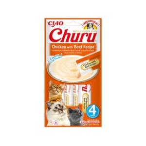 Churu Pollo con Ternera – Snack para Gato