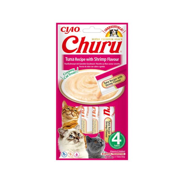 Churu Atún con Gamba - Snack para Gato
