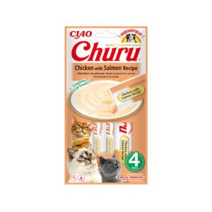 Churu Pollo con Salmón – Snack para Gato