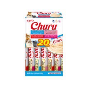 Churu Cat Variedades de Atún con Marisco 20x14g - Snack para Gato