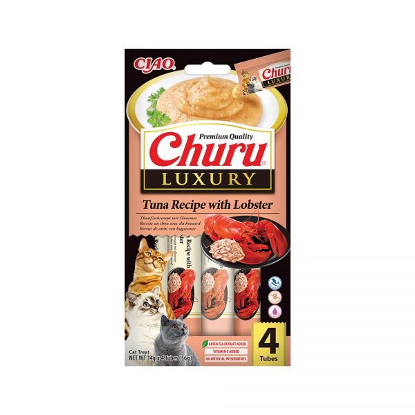 Churu Luxury Atún con Bogavante - Snack para Gato