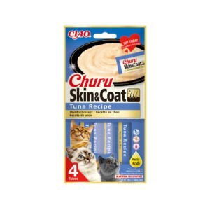 Churu Cat Variedades Skin & Coat de Atún 4x14g - Snack para Gato