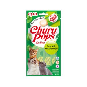 Churu Pops Receta de Atún con Pollo – Snack para Gato