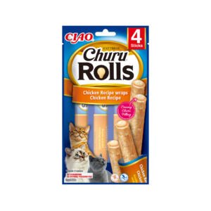 Churu Rolls Receta de Pollo – Snack para Gato