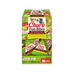 Churu Fun Bites de Pollo con Calabaza - Snack para Gato