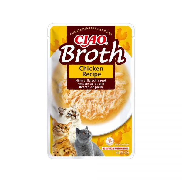 Ciao Broth Pollo - Comida Húmeda para Gato