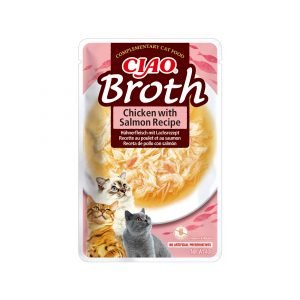 Ciao Broth Pollo con Salmón - Comida Húmeda para Gato
