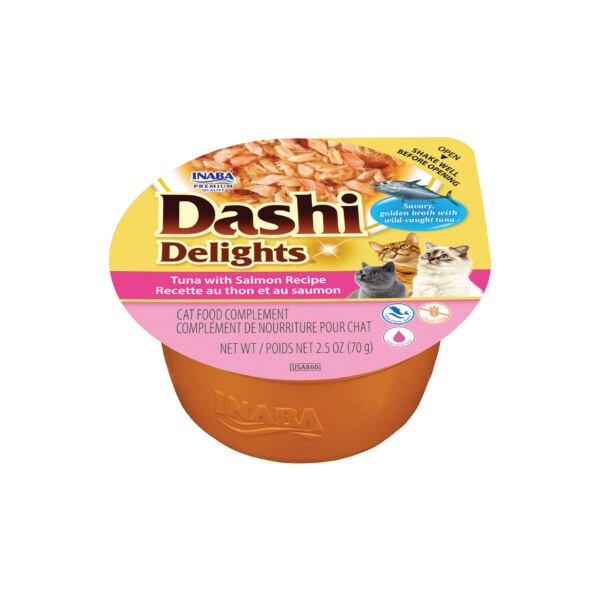 Ciao Dashi Delights Atún con Salmón - Comida Húmeda para Gato