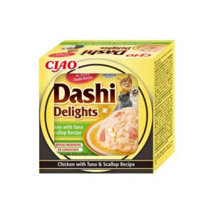 Ciao Dashi Delights Pollo Atún y Vieiras - Comida Húmeda para Gato