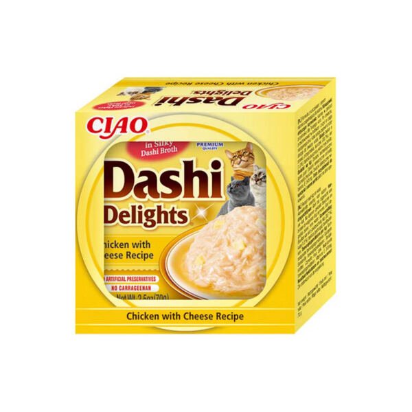 Dashi Delights Pollo con Queso - Snack para Gato