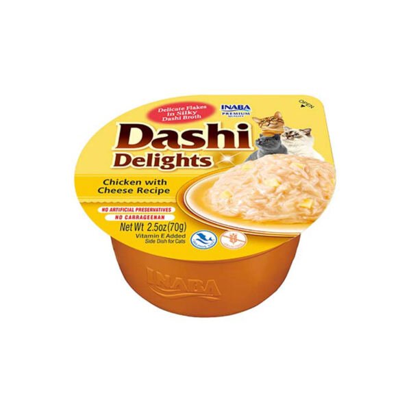 Dashi Delights Pollo con Queso - Snack para Gato