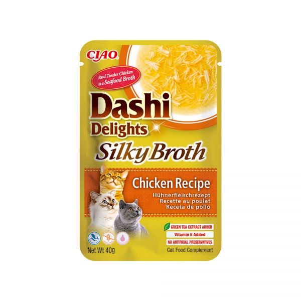 Ciao Dashi Delights Silky Broth Pollo - Comida Húmeda para Gato