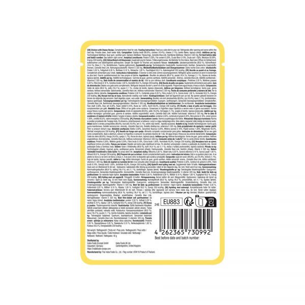 Ciao Dashi Delights Silky Broth Pollo y Queso - Comida Húmeda para Gato