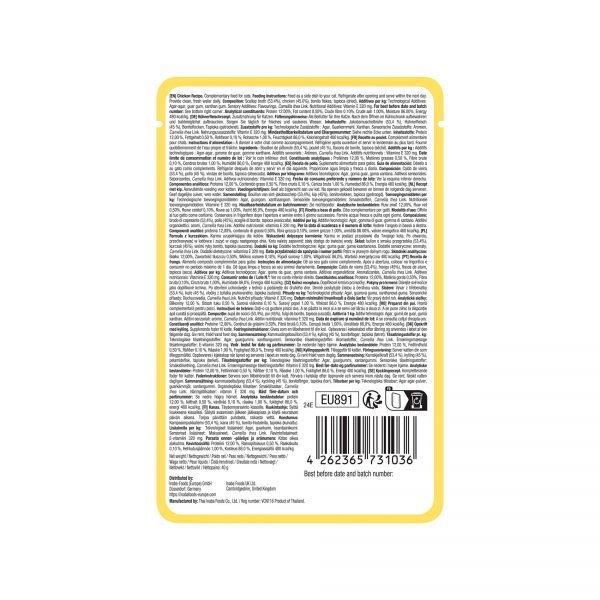 EU891_back Ciao Dashi Delights Delicate Flakes Pollo - Comida Húmeda para Gato