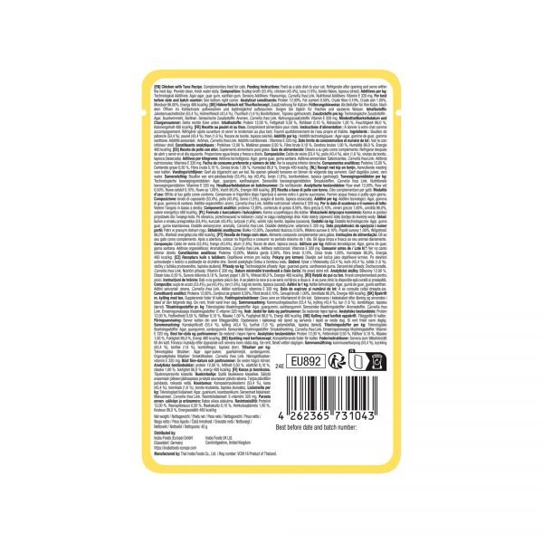 Ciao Dashi Delights Delicate Flakes Pollo con Atún - Comida Húmeda para Gato