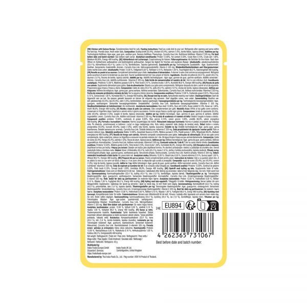 Ciao Dashi Delights Delicate Flakes Pollo con Salmón - Comida Húmeda para Gato