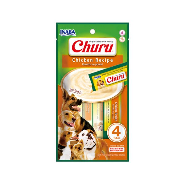 EUD611 Dog Churu Chicken Churu Puré Receta De Pollo - Snack para Perro