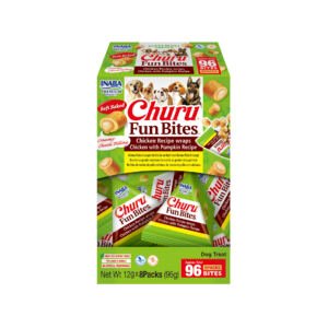 Inaba Churu Fun Bites de Pollo con Calabaza - Snack para Perro