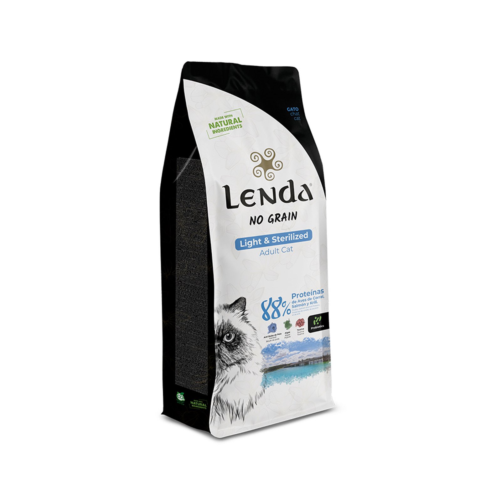 Lenda Original Light & Sterilized Grain Free – Pienso Super Premium para Gato