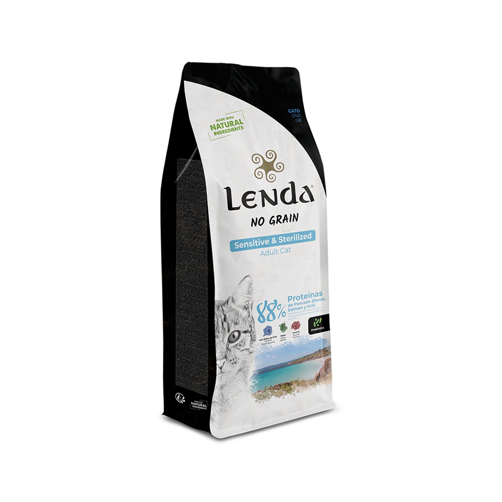 Lenda Original Sensitive & Sterilized Grain Free – Pienso Super Premium para Gato