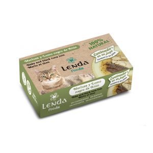 Lenda Foodie Adulto Merluza y Lomo negro de Atún 120 g Grain Free - Comida Húmeda para Gato